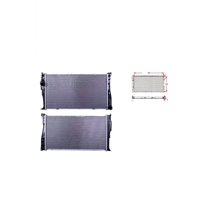 BMW X1 E84 E89 E90 E91 E92 Z4 Su Radyatörü 8MK376792261 WISCO