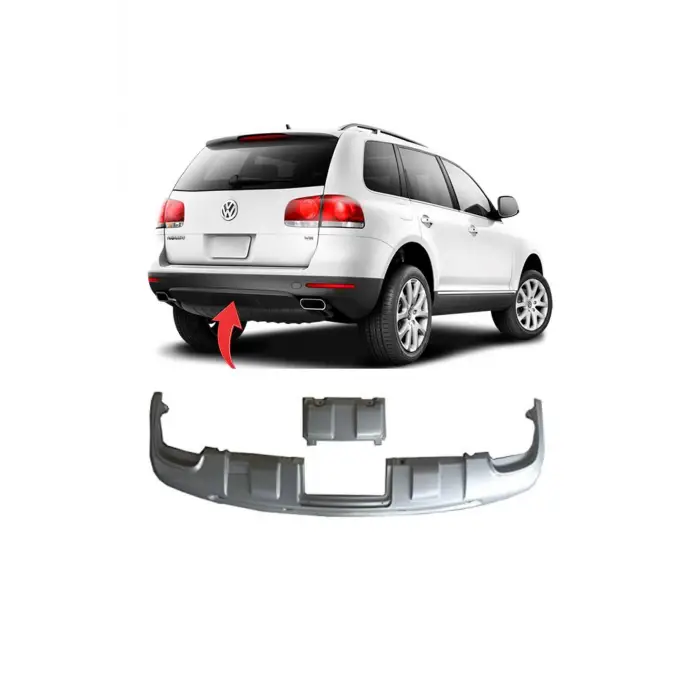 Tampon Spoyleri Arka – 7L0071611A -Wisco - Volkswagen Touareg Uyumlu