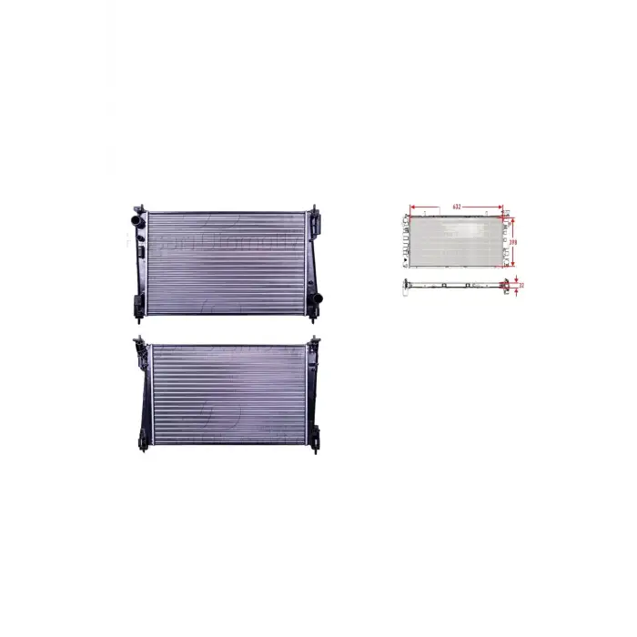 Opel Corsa D 1.3 Cdtı 1.6 Turbo 1.7 Cdtı 06 Ve Sonrası Uyumlu Su Radyatörü 1300415 Autolux