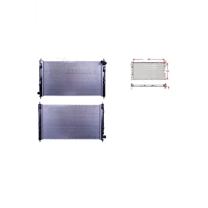 Mitsubishi Lancer 1.5. 1.8. 08 gt;. Asx 1.6 11 Ve Sonrası Uyumlu Su Radyatörü MN156092 Wisco