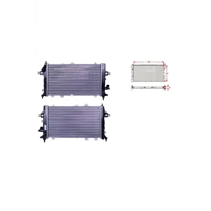 Su Radyatörü Mekanik Mt - 1300271 Autolux - Opel Astra H 1.3 1.7 1.9cdtı 04 Ve Sonrası Uyumlu