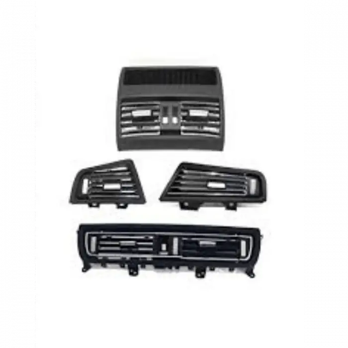 BMW F10+LCI Klima Kalorifer Izgarası Set 4ad Ön Arka Nikelajlı Siyah 64229172167 Wender