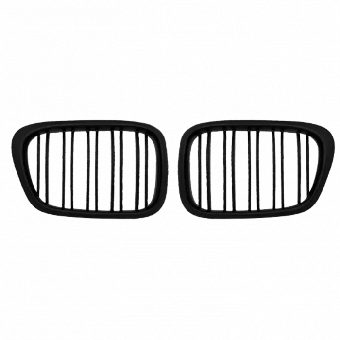 BMW E39 1996-2003 Panjur Set Mat Siyah Çift Çıtalı 51137005837 Wender