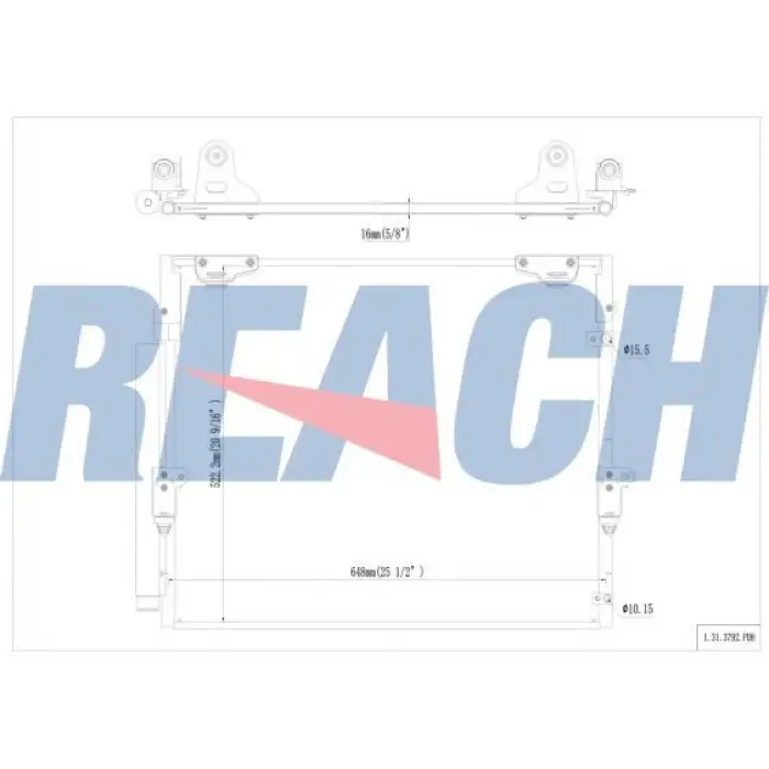 Toyota Land Cruiser 200 (07-12) Delphi Klima Radyatörü FR 8846060400 Delphi