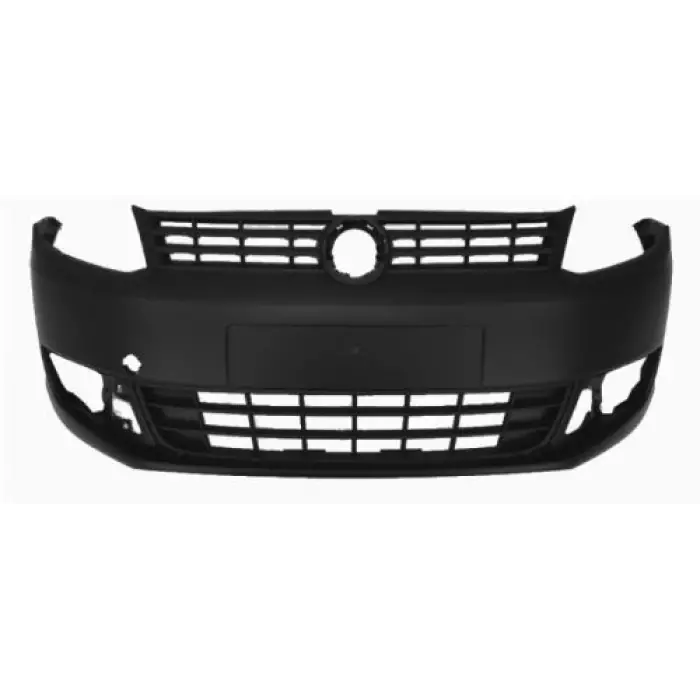 VW Caddy 2010-2015 Tampon Ön Siyah TUV Belgeli 2K58072179B9 Poliplast