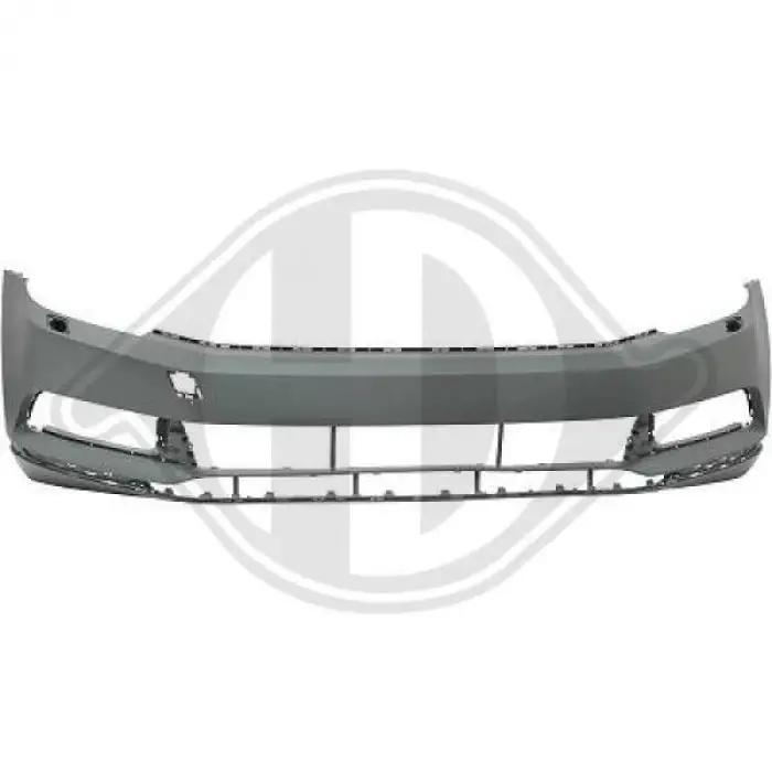 VW Passat B8 Highline 2015- Tampon Ön Far Yikamali Sensorlu Nikelajlı TIP Asta 3G0807217KGRU Wisco