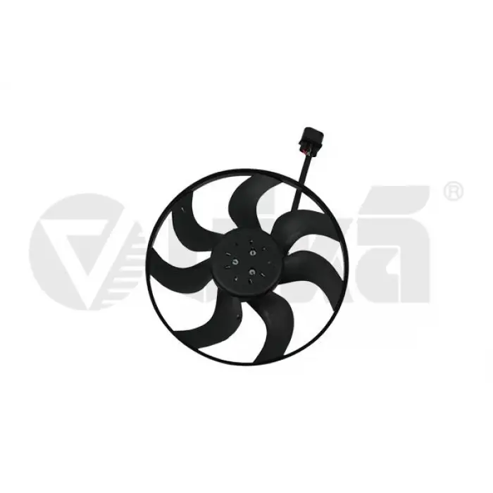 VW Polo Skoda Fabia Rapid Seat Ibiza Audi A1 1.4 TSI 2000 FAN Motoru Davlumbazsiz 387 MM 4 FIS 7 Kanat 6R0959455D Wisco