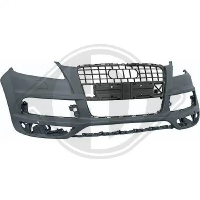 Audi Q7 S-line 2011-2015 Tampon Ön Sensorlu Far Yikamali Astarlı 4L0807105MGRU Wisco