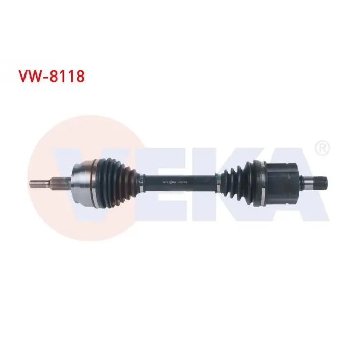 VW T6 2.0TDI 2015-2024 Cxeb Dmza Cxec Komple Aks Ön Sol 38X37X63 646MM A T 7E0407451JX Wencor