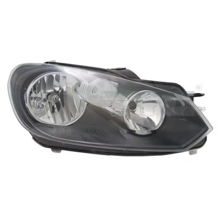 VW Golf 6 GTI (2008-2013 Arasi Golf 6 Icin Uyumludur) Far Seti Sol Sağ Tek Mercek 7.5 Gorunum J LED 5G1941005E Wisco