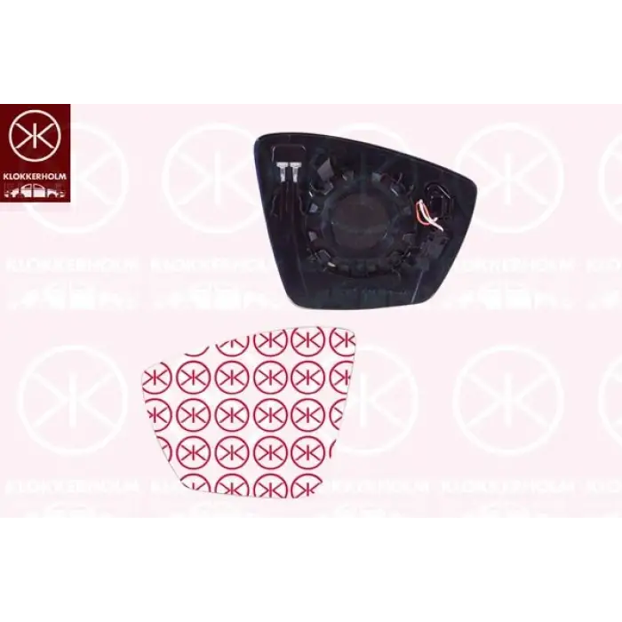 Skoda Karoq (NU7) / Kodiaq (NS7) 2017- Ayna Cami Sağ Isitmali Serit Asistani Dış Bukey 565857522D Viewmax