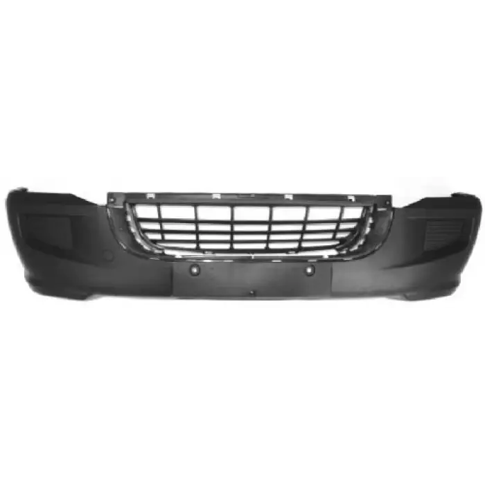 VW Crafter 2006-2016 Tampon Ön Siyah Sissiz TUV Belgeli 2E0807103A Poliplast