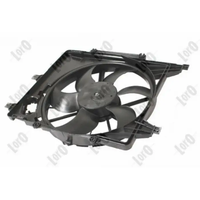 Renault Clio II (BB0 1 2,CB0 1 2) 1.5 DCI 1998- FAN Motoru Davlumbazli 370MM 66W 2FIS 6KANAT 7700436917 Wisco