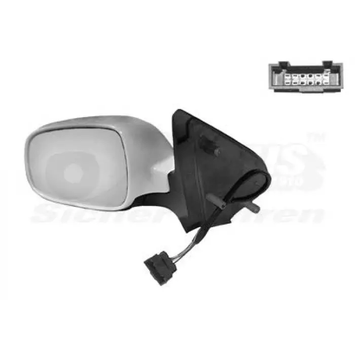 VW Polo (6N2) 1999-2001 Ayna Kapağı Sol 6N0857537GRU Viewmax