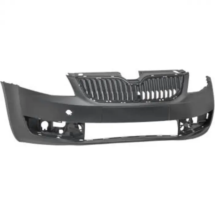 Skoda Octavia 3 2013-2017 Tampon Ön Sensorsuz Far Yikamali Nikelajsız Panjur 5E0807217BS1 Wisco