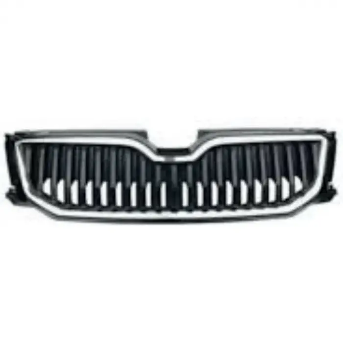 Skoda Octavia 2 2004-2008 Panjur Siyah Petek Krom Cerceve 1Z0853661739 Wisco