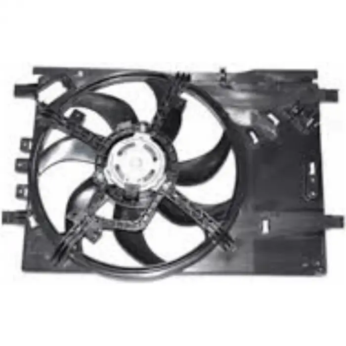 Opel Antara A Chevrolet Captiva 2.2D 2006- FAN Motoru Davumbazli Modullu 345MM 2 FIS 9 20874704 Wisco