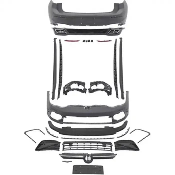 VW Golf 8 R-line 2020- Tampon Seti Komple Ön Arka YAN 5H0807217 Wisco
