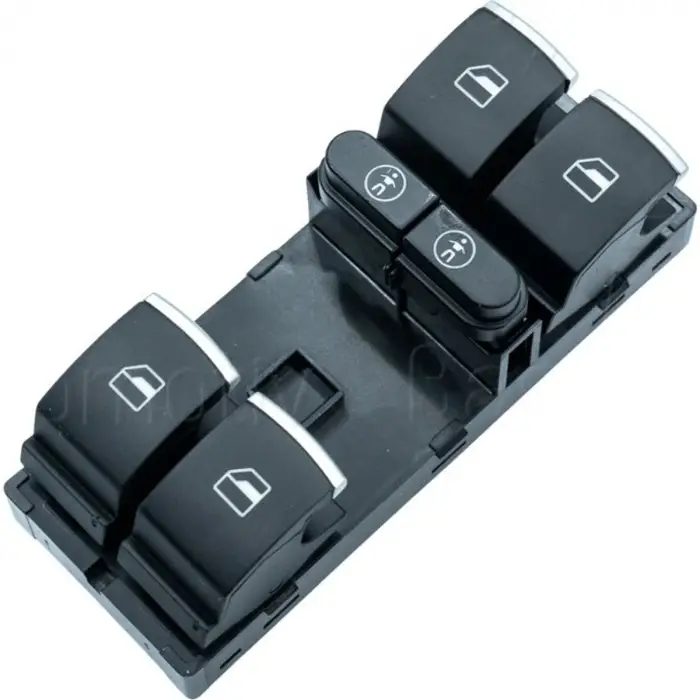 SEAT VW Touareg (7P5) 2018 / Touran (1T3) 2010- 2015 / Cam Acma Anahtar Grubu 10 PIN Sol Ön Krom 7P6959857 Wisco