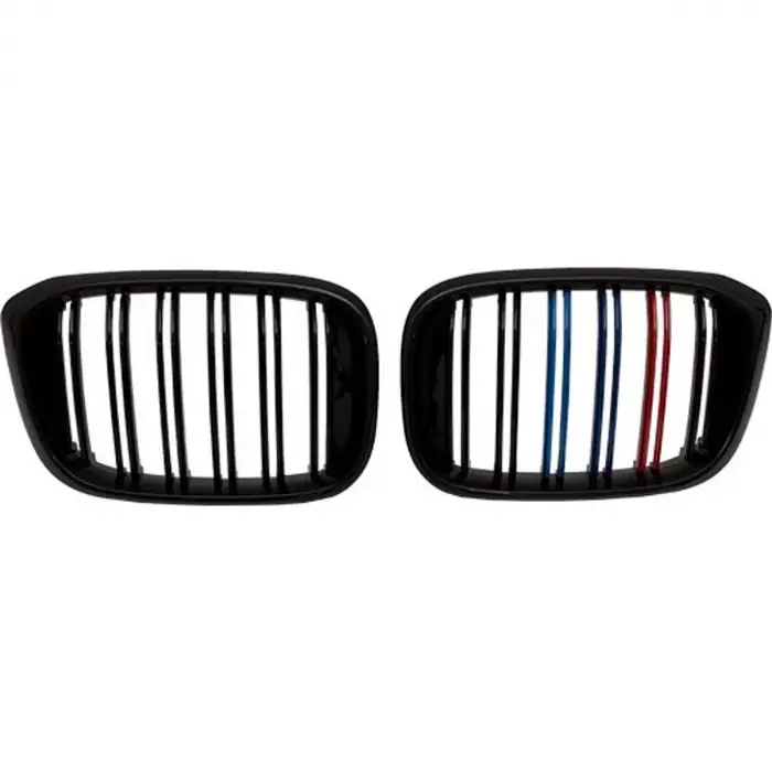 BMW X3:G01 X4:G02 2018-2020 Panjur Set Piano Siyah Çift Çıtalı M Renkli A2013187 Wender
