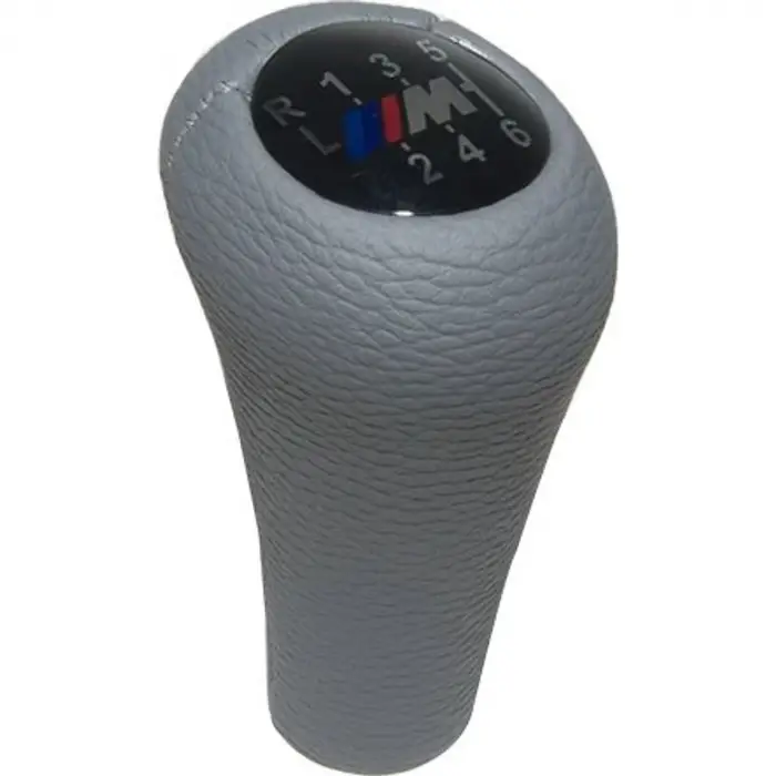 BMW -bmw- Vites Topuzu 6 İleri Man Şanz Gri Suni Deri M 25117896884 Wender
