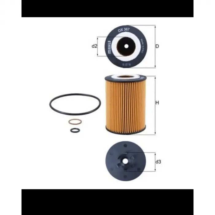 BMW E60 E65 X5:E53 Yağ Filtresi N62 11427511161 Knecht