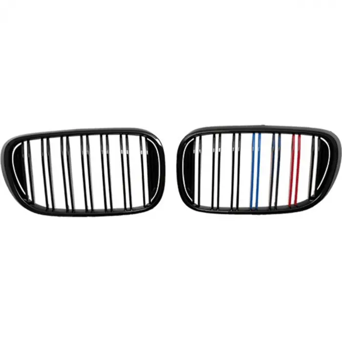 BMW G11 2015-2018 Panjur Piano Siyah Çift Çıtalı M Renkli A0113187 Wender