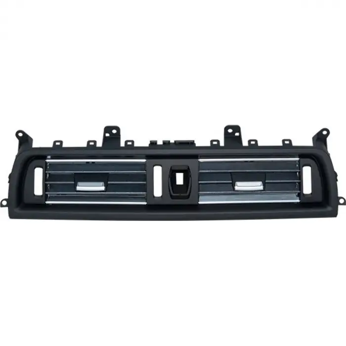 BMW F10+LCI Klima Kalorifer Izgarası Ön Orta Yarı Nikelajlı Siyah 64229209136 Wender
