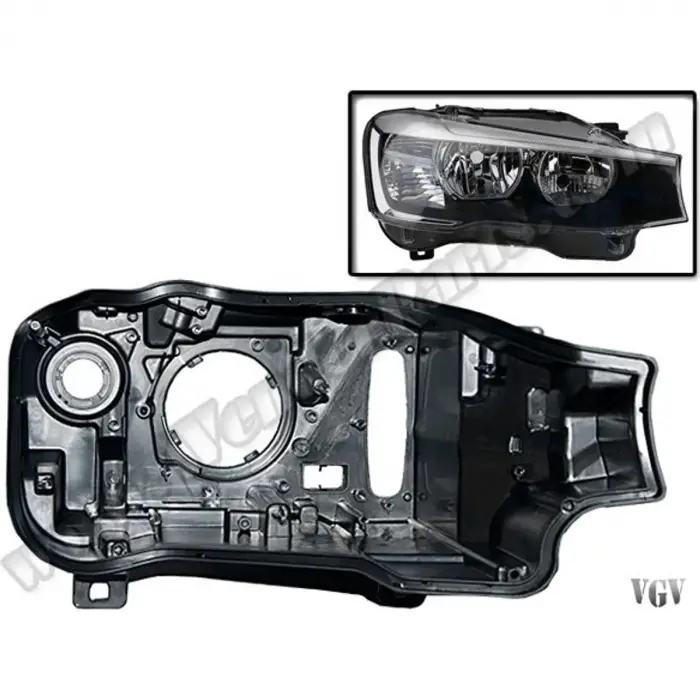 BMW X3:F25 X4:F26 2014-2017 Far Kasası Sağ Halojen 63117334078 Wender