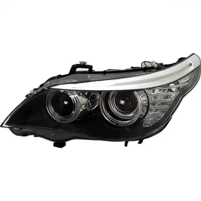 BMW E 60-LCI 2007-2009 Komple Far E60 LCI Sol Bi Xenon 63127177751 Wender