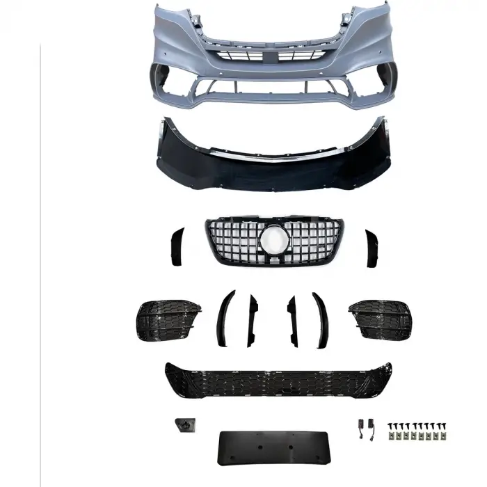 Mercedes Spr907/910 2018- Komple Tampon Ön PDCli Si̇ssiz Tip Panj Lu GT Style A9108850000 Wender