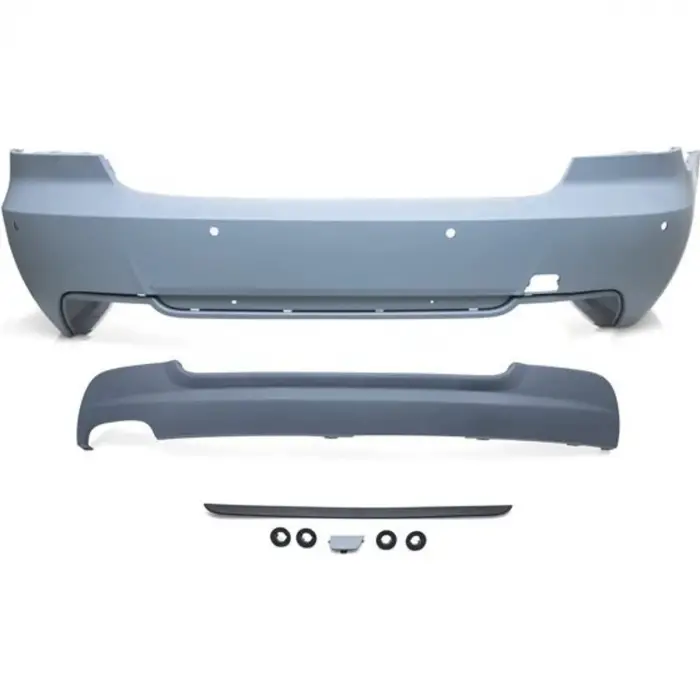 BMW E92+LCI 2006-2013 Komple Tampon E93 LCI Arka PDCli OO Egz Çıkışlı M Tech 51128044934S2 Wender