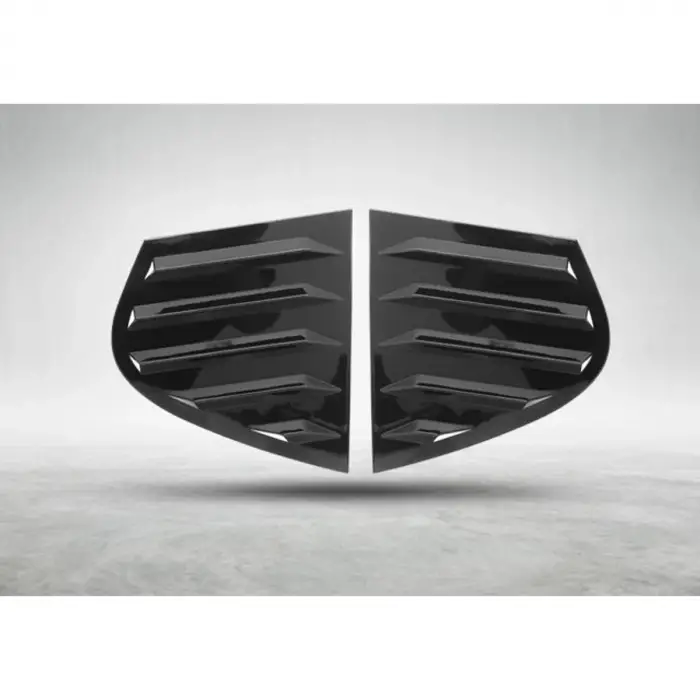 BMW E60+LCI Kelebek Camı Rüzgarlığı Arka Set 51357033643 Wender