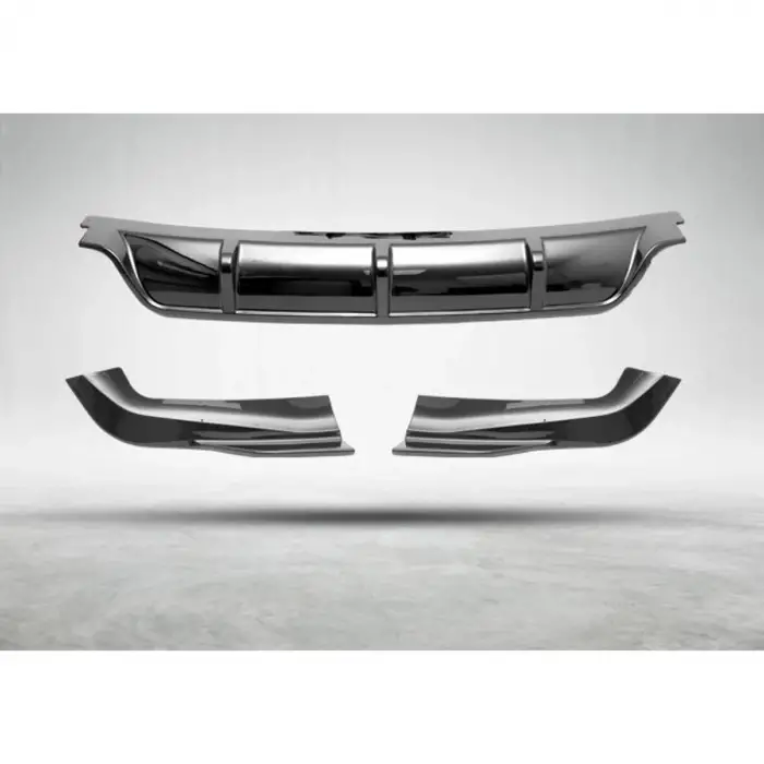 BMW X5:F15 2014-2018 Tampon Difüzör Seti Tampon Difüzörü Aka Orta Splitter 51128066895 Wender