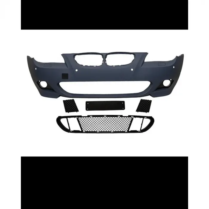 BMW E 60-LCI 2007-2009 Komple Tampon E60 LCI Ön F Yık Lı PDCli 18mm M Tech 51117897208 Wender