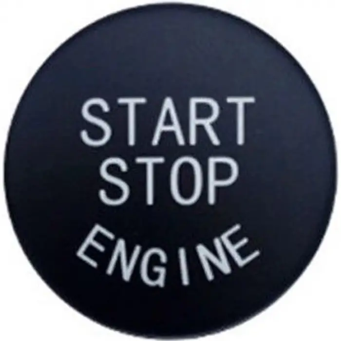 BMW E60 E90 X1:E84 X5:E70 X6:E71 Start Stop Düğme Kapağı Siyah 61316960743 Wender