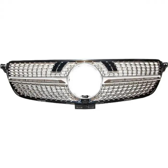 Mercedes W166 2015-2018 Panjur Krom Gümüş Kam Lı Diamond M_A1663168 Wender