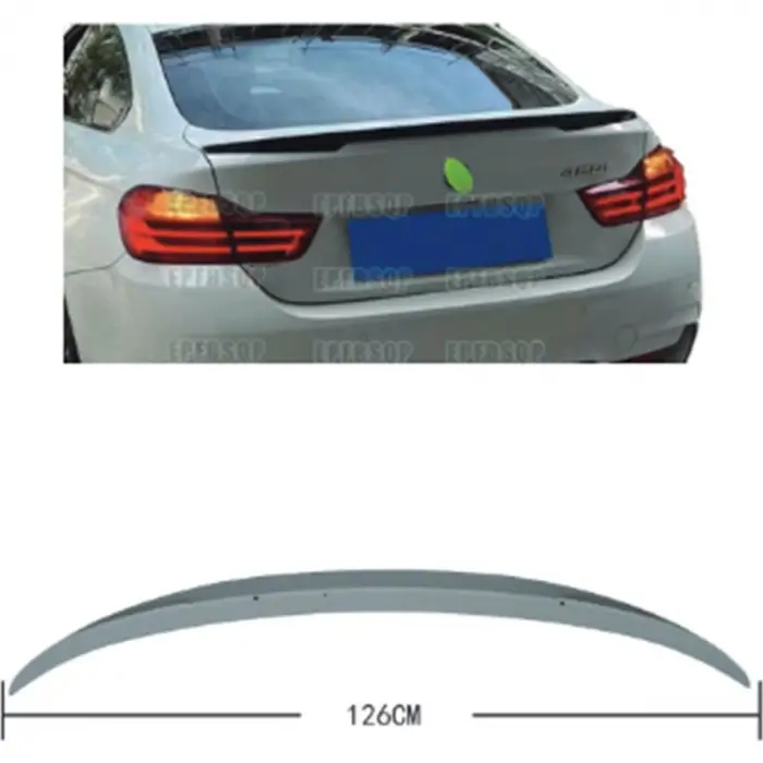 BMW F36+LCI Bagaj Spoyleri F36 M Performance 51622407543 Wender