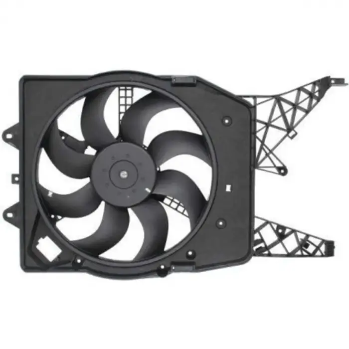 Opel Corsa D 1.3 Cdti 2007- FAN Motoru Davlumbazsiz 370 MM 2 FIS 8 Kanat 55702236 Wisco