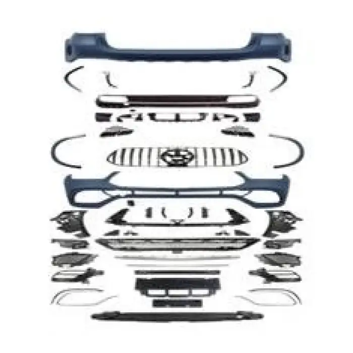 Mercedes V167 2019- Gövde Kiti W167 Çıkış Panjurlu Egzoz Uçlu AMG GLE63 A1672100 Wender
