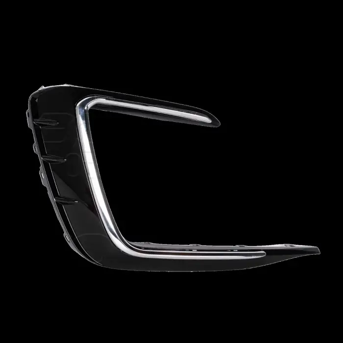 VW Tiguan 2022- Tampon Izgarasi Sol Komple Parlak Siyah Nikelaj 5NA854661HDPJ Wisco