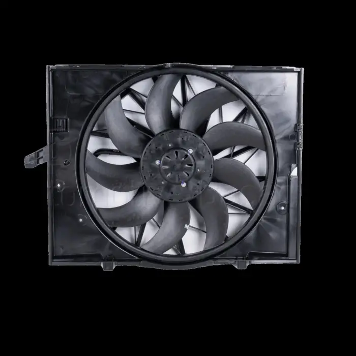 BMW E60 E61 Kasa N52 N46N M54 FAN Motoru Davlumbazli 495MM 3FIS 600W 9KANAT 17427514181 Wisco