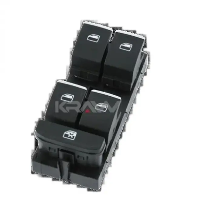 VW GOLF7 Passat 2012- Cam Acma Dugmesi Dortlu Nikelajlı 10PIN 5G0959857CWZU Wisco