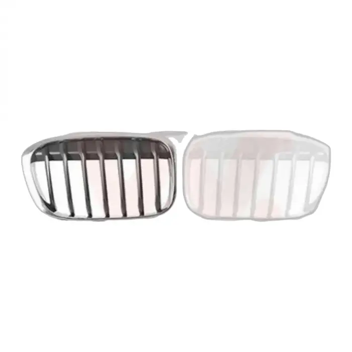 BMW X1:F48 2015-2019 Panjur Set Krom Siyah Basis 51137354824 Wender