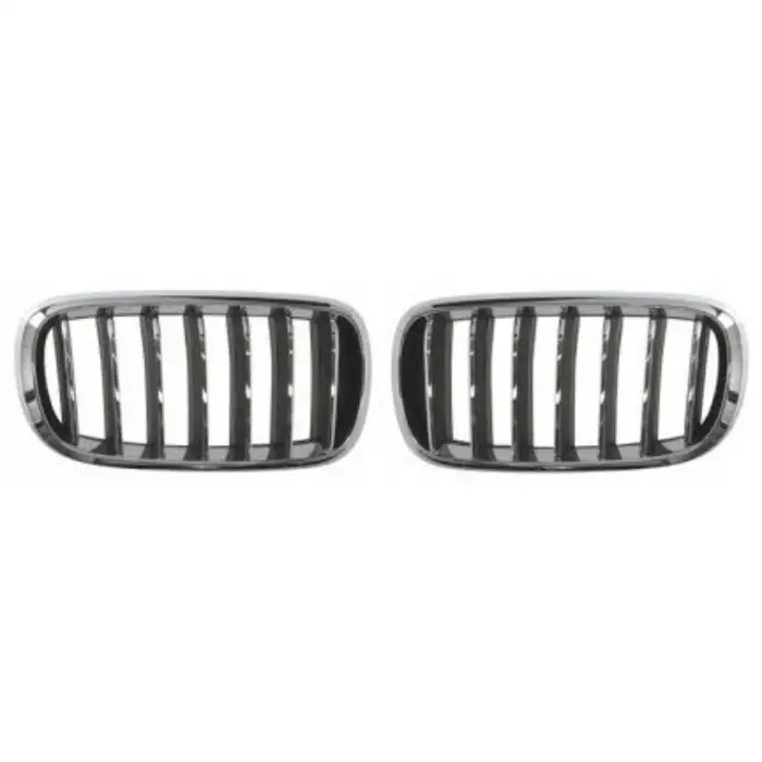 BMW X5:F15 2014-2018 Panjur Set Krom Siyah Diamond 51137316062 Wender