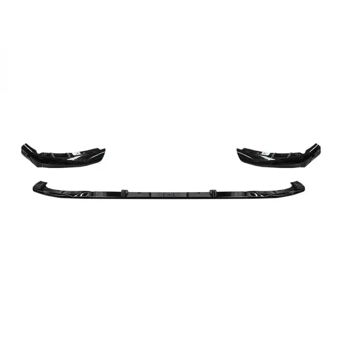 BMW G30 2017-2020 Tampon Spoyleri Ön Set Alt Piano Siyah OEM Plastik M Performance 51192414137 Wende