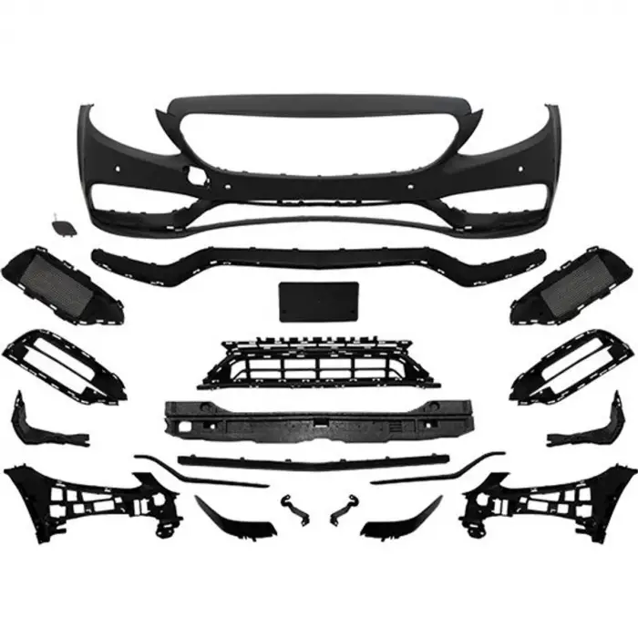 Mercedes W205 2014-2021 Komple Tampon Ön PDCli AMG C63S 2058802240 Wender