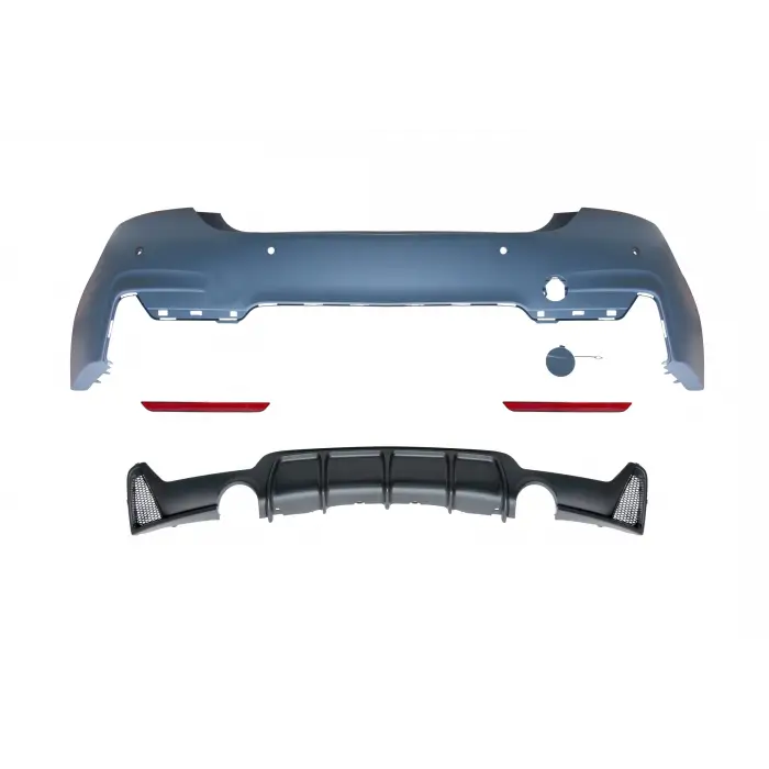 BMW F32+LCI F36+LCI 2013-2020 Komple Tampon Arka PDCli O Egz Çıkışlı M Tech 51192339218 Wender