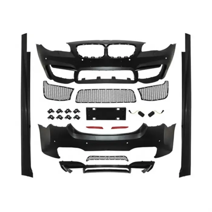 BMW F10+LCI 2010-2016 Gövde Kiti F Yık Lı PDCli Ön Arka 00 Çıkış Mrşp Li M5 51128048594 Wender