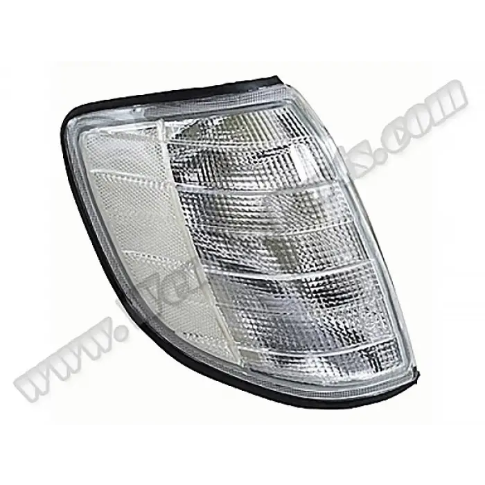 Mercedes W140 1991-1998 Sinyal Sağ Beyaz Köşeli USA Model A1401207R Wender